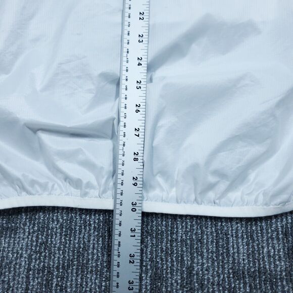 White Atlanta Falcons Rain Jacket Size XL NFL Team Apparel Windbreaker - Picture 11 of 14